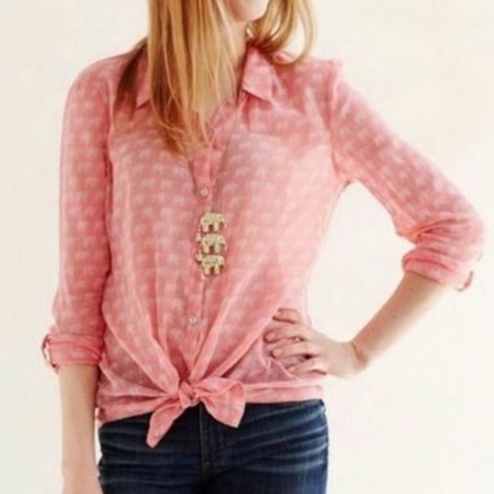Anthropologie Heihei Elephant Top